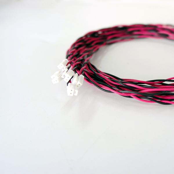 JST Molex Connector Custom Cable Assemblies 2Pin Wire Harness