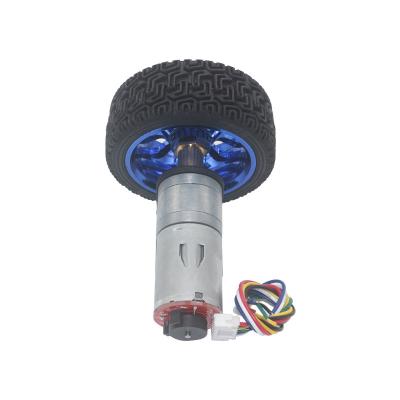roda de 65mm que acopla Kit Encoder Gear Motor 170RPM para o carro do robô de DIY