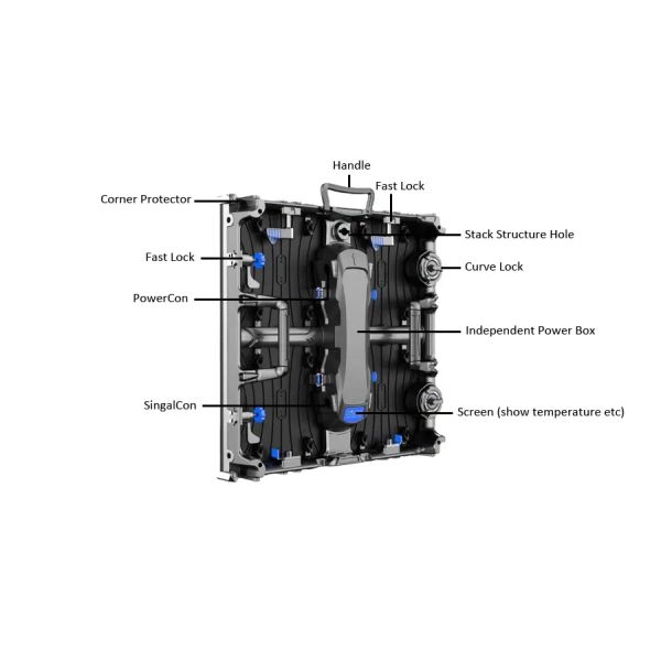 Indoor Outdoor P3.91 LED Display For Church / Concert / Cinema LED Video Wall Panel