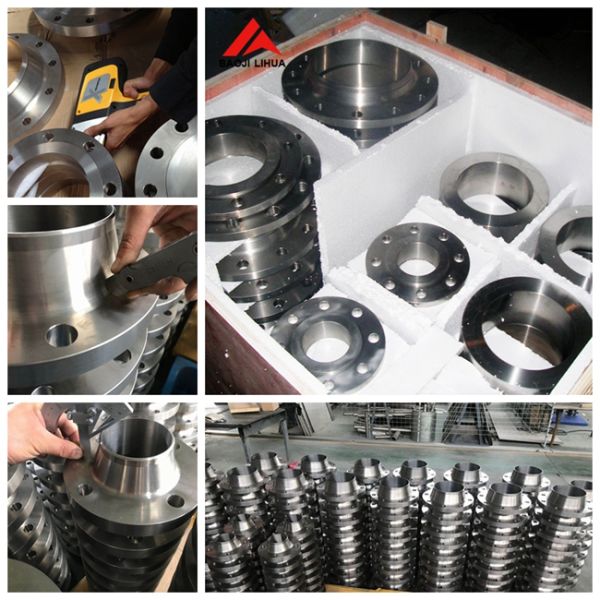 Titanium SO Slip On Pipe Flanges GR2 For Oil Chemcial Industrial ANSI B16.5