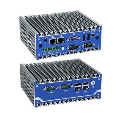 Nano Titanium Gray Industrial Mini PC N11 DC 12V Input 2XIntel I210-AT/I211-AT 1000M