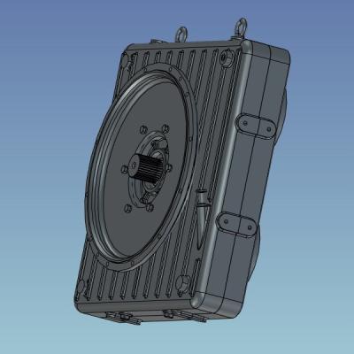 1200KW Um Input Quatro Saídas Transferência Case para bomba hidráulica