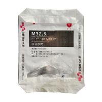 L'étoile chaude d'annonce de la vente 25KG 40KG 50KG met en sac pp pour bloquer la valve inférieure de ciment de sac met en sac le sac à ciment