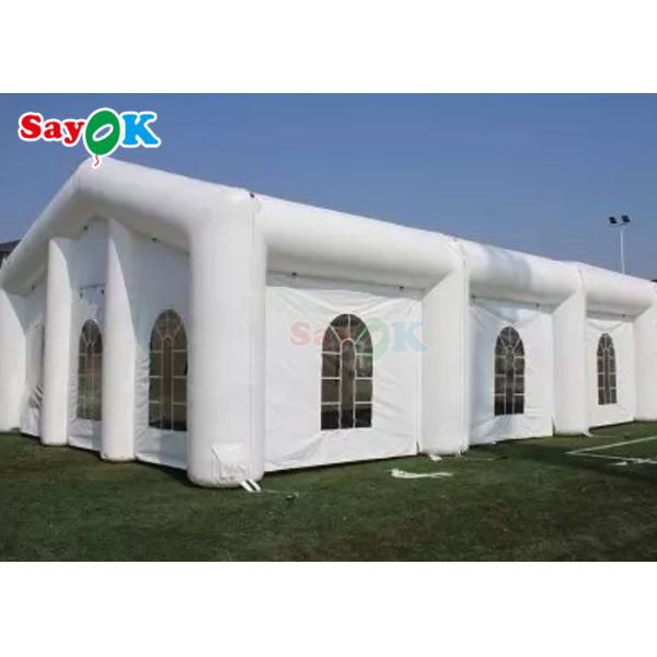 Inflatable Outdoor Tent LED Color Outdoor Inflatable Tent Cube Inflatable Wedding Party Tent