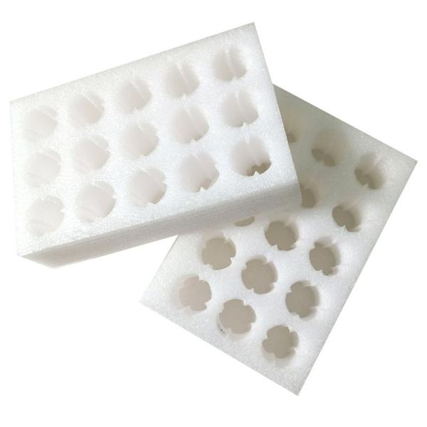 Recycled White EPE Polyethylene Foam Sheet Practical Impact Resistant
