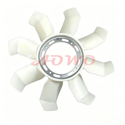 Dynamically Balanced Fan Clutch Blade with Bolt-on Mounting and Powder Coated Finish for Engine Cooling