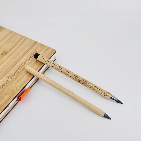 Bamboo Creative Pencil Eternal Pencil Scale Stylus Pens For Touch Screens