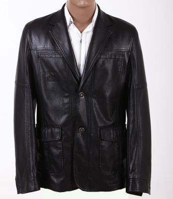 El OEM Smart, se refresca y moda, negro/amarillo y talla 46, trajes de cuero para hombre de la talla 48