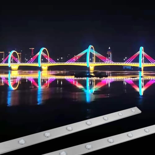 30mm High Brightness Energy Saving LED Point Light with Flexible Installation for Outdoor Waterproof Applications