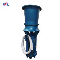 1000 metros cúbicos 3m cabeza vertical de agua sumergible bomba axial