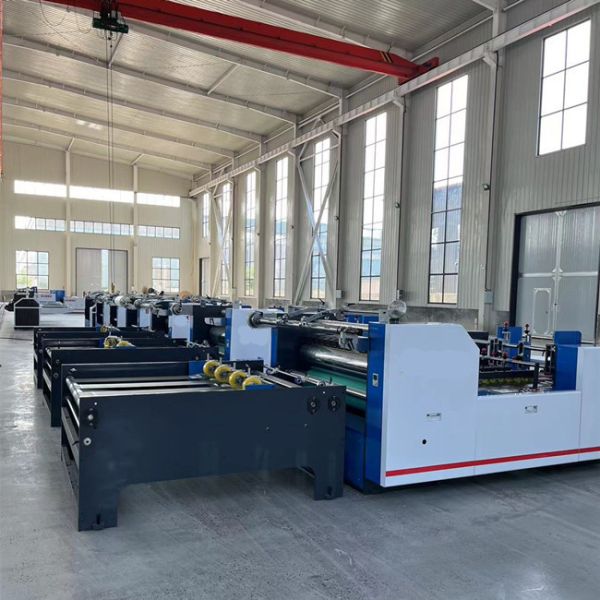 Полуавтоматическая флейта ламинатор ковёрная машина PLC