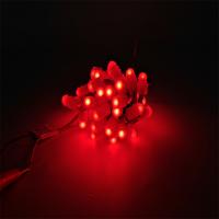 Luz de corda 12mm LED Pixel Module / 8mm Staw Hat LED Pixel Light PVC + siliconeFor Outdoor LED Lighting Channel Letters