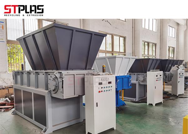 Single Shaft 300kg/H 30kw Plastic Shredder Machine