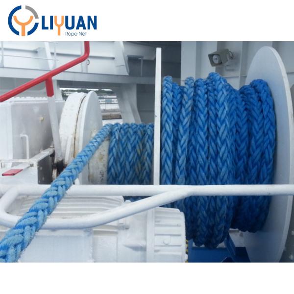 YILIYUAN 8 Strand 22mm 25mm Braided Nylon Polyester Marine Mooring Rope with Options