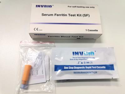 Sensibilidade rápida de Elisa Kit 99,2% da gaveta do teste do sangue nivelado humano do Ferritin