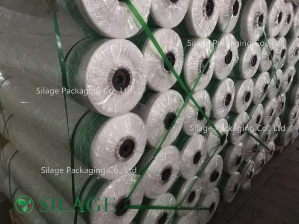 1.23m*3000m White Silage Bale Net Wrap For New Zealand Farm