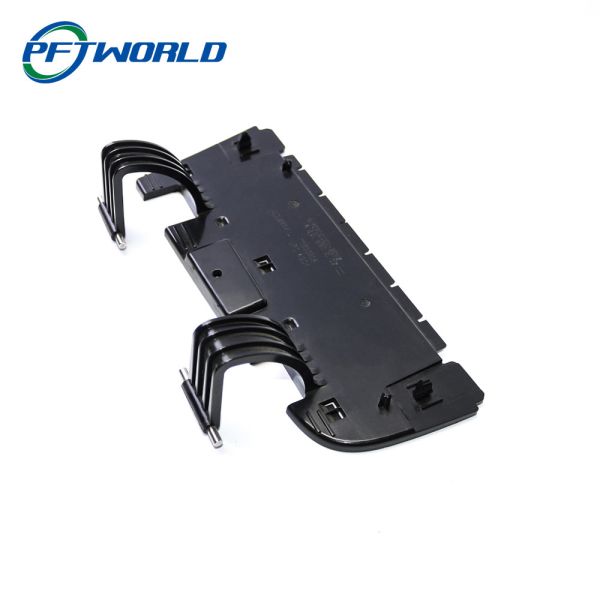 High Precision Black Injection Plastic Plate CNC Parts