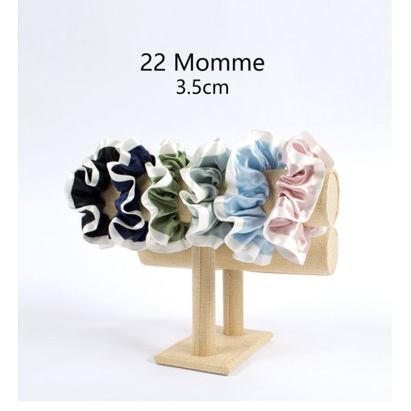 100% Pure Mulberry Silk Scrunchies For Women Soft Silk Hair Scrunchies For Women Prevents Hair From Frizzing And Damage