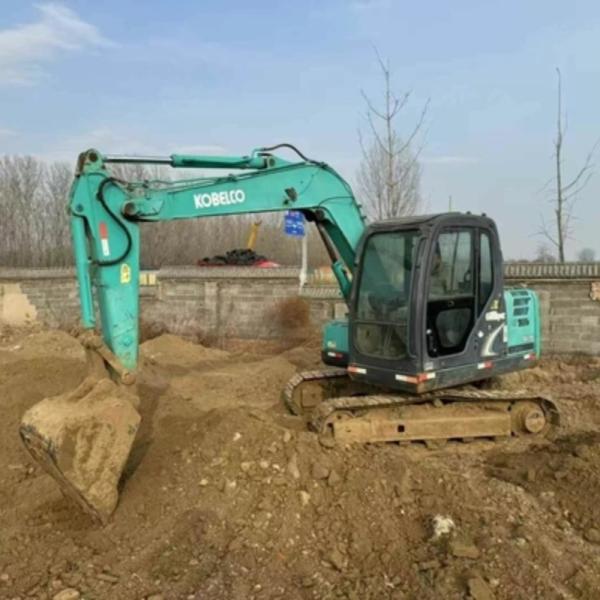Kobelco SK75 Series Used Excavator 53.7 kW with Yanmar Engine