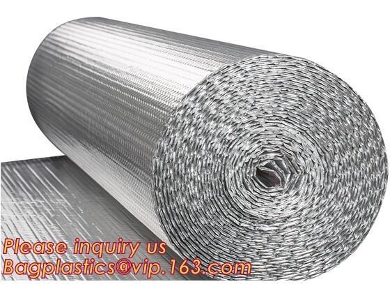 Construction Foam Foil Backed Heat Insulation Film, Thermal Raidant Barrier sheet, Pipe Wrap, Building Roof