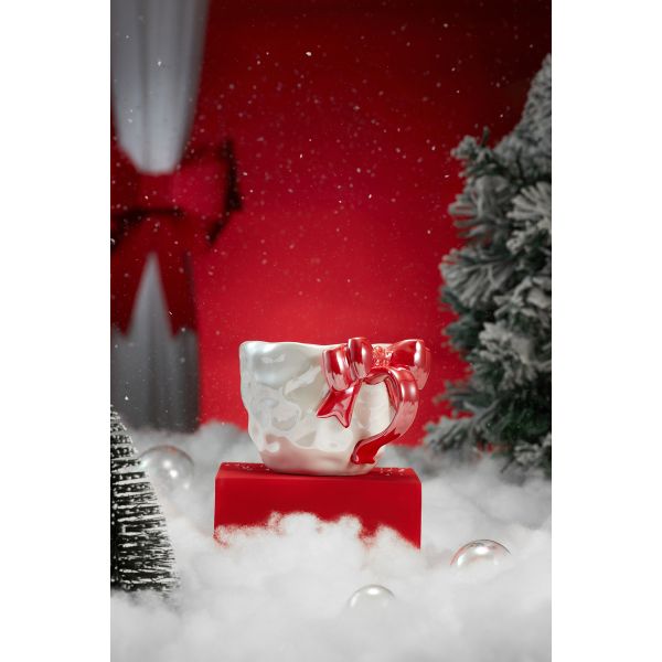 Parsimonious Bowknot Custom 3d Printed Ceramic Mug For Birthday Christmas Gift Mugs Cups