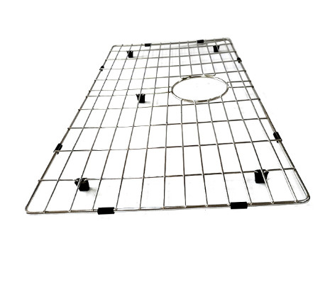 Электролитическая полируя решетка раковины провода металла нержавеющей стали аксессуаров 304 кухонной раковины нижняя