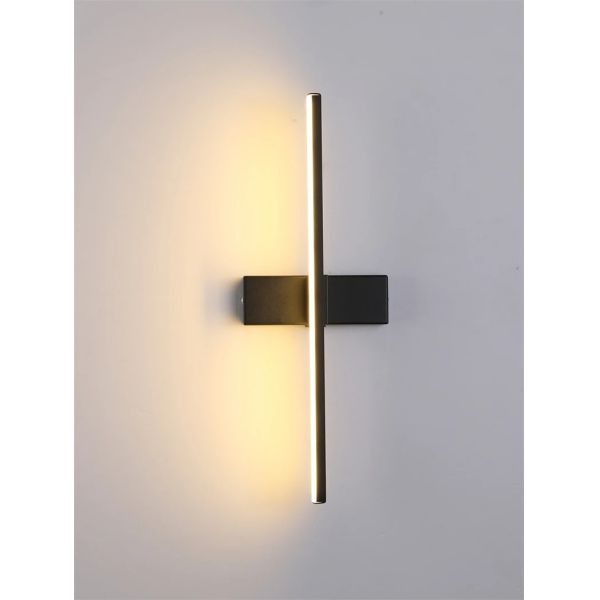 330° Rotatable LED Wall Light Minimalist black Bathroom Strip mirror front light(WH-MR-81)