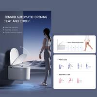 Salle de bains en céramique moderne Smart Toilette murale suspendue montée automatique