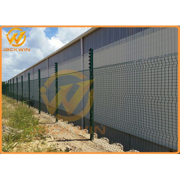 Powder Coated Welded Panel Fence Mesh Fence Invisible Security Fence Strong