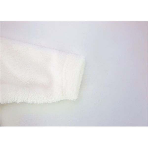 Fluffy Newborn Baby Bath Robes Towel Robe With Hood Super Absorbent