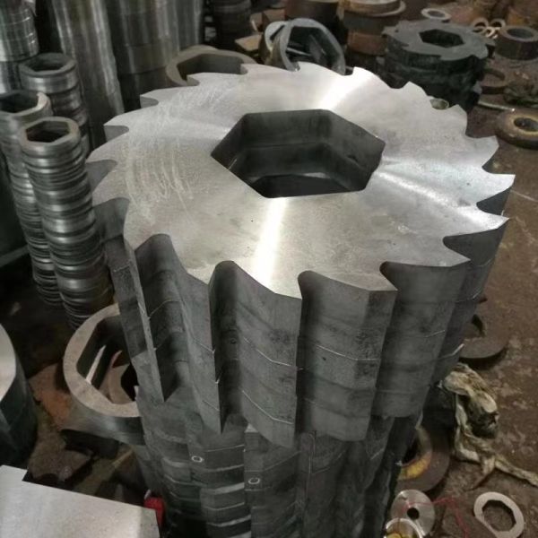 58HRC Metal Tire Shredder Blades SKD11 Corrugated Paper Carton Plastic Crusher