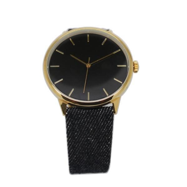 Sport / Fashion Style Alloy Wrist Watch With Black Fabric Strap , Water Resistant