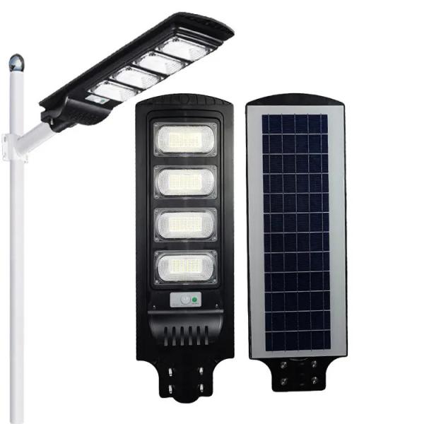 300w Integrated Solar Street Light All In One Dusk to Dawn Solar Street Light