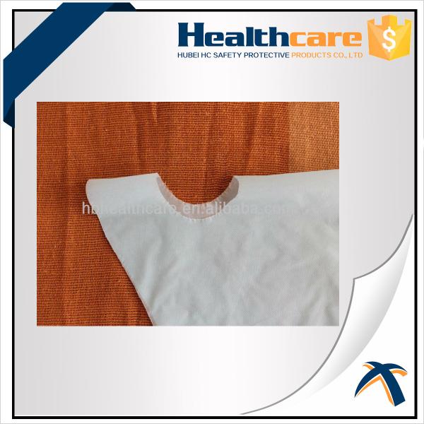 Vestido protetor descartável anti-bacteriano do isolamento dos vestidos/CPE com polegar acima