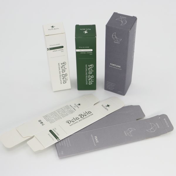 Customized Printed Essential Oil Box Cosmetic Packaging Gift Boxes With Logo Skin Care Packaging Box