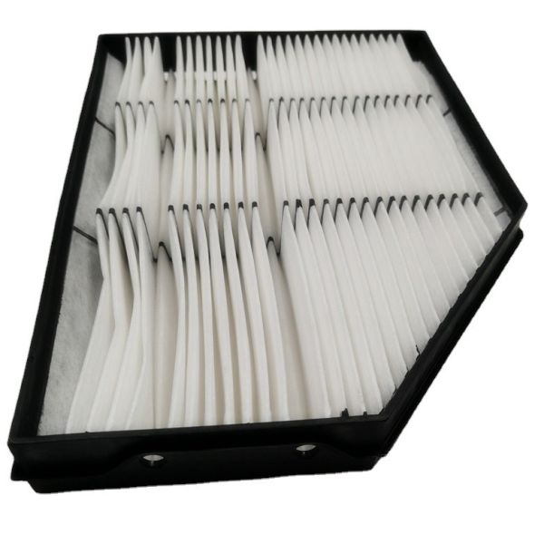 E2986LI01 Engineering Parts Non-Woven Excavator Filter 9608300318 with Material and 316*232*37mm Size