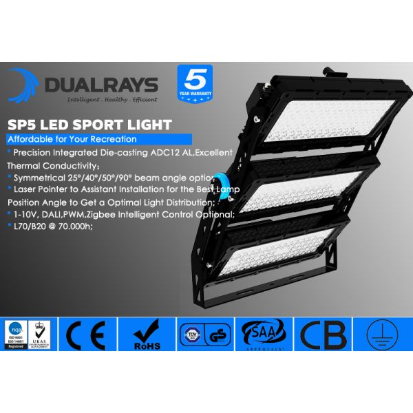 Обломоки 140-160LPW СИД светов потока SMD5050 СИД RoHS 900W-1800W CE для парковки