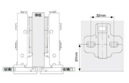 35 Cup 105 Degree Self Closing Concealed Hydraulic Hinges