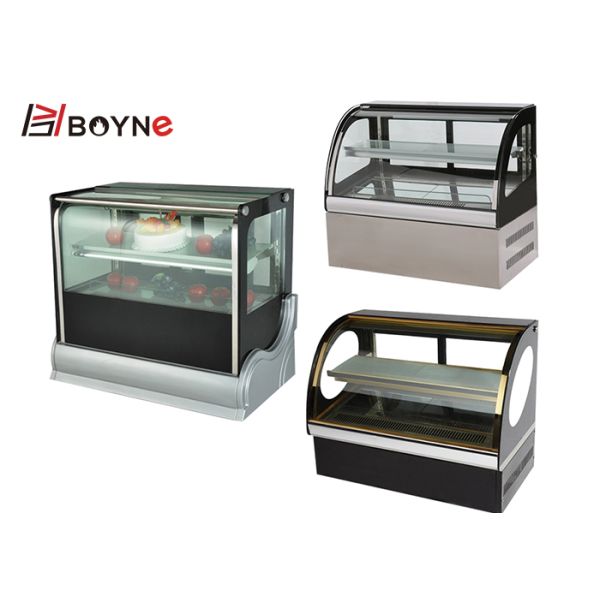 Small 450W Counter Top Cake Display Case Sandwich Cooling Showcase