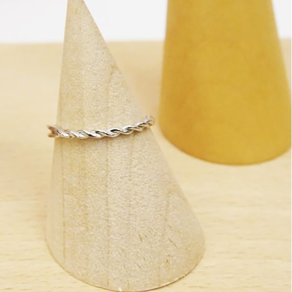 Party Silver Cubic Zirconia Rings , Sterling Silver Wedding Ring Sets