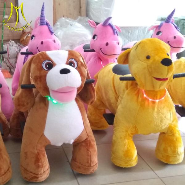 Hansel battery powered animal cars new dog power scooter for malls