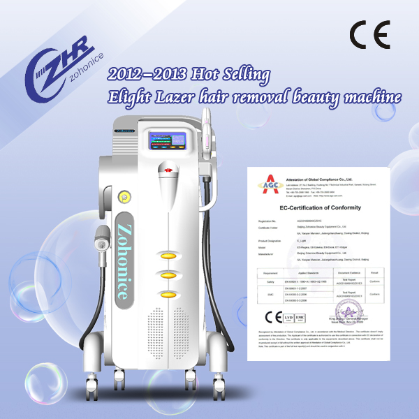 Women Multi Function Beauty Equipment Elight IPL RF For Hair Treatment