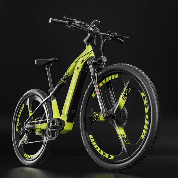 Велосипед Cysum Ebike один 29 электрический горных велосипедов интегрировал колесо 48v 500w 10ah