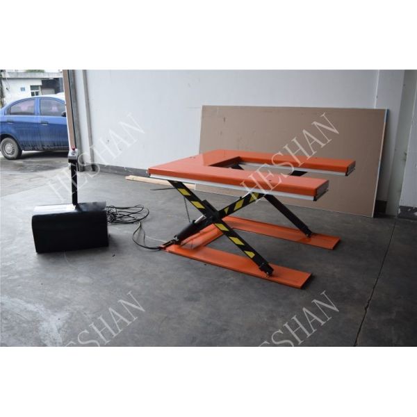 1500KG U Type Economic Electric Hydraulic Hand Pallet Lift Table