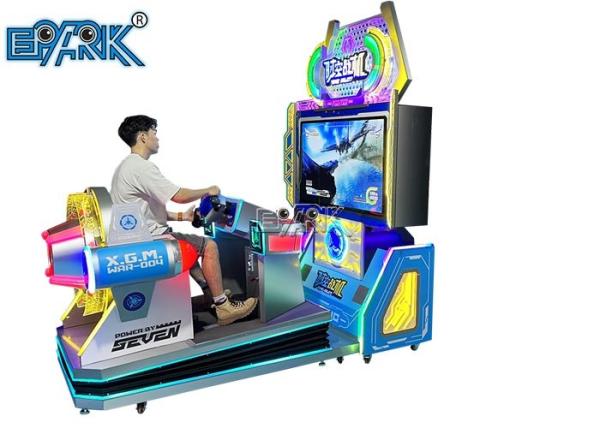 Coin Operated Dynamic Flight Simulator Amusement Park Time Pilot Single Palyer