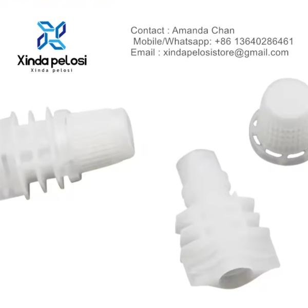 Melhor preço Grade de alimentos embalagem de alimentos plástico Doy Pack Spout com tampa de parafuso para venda