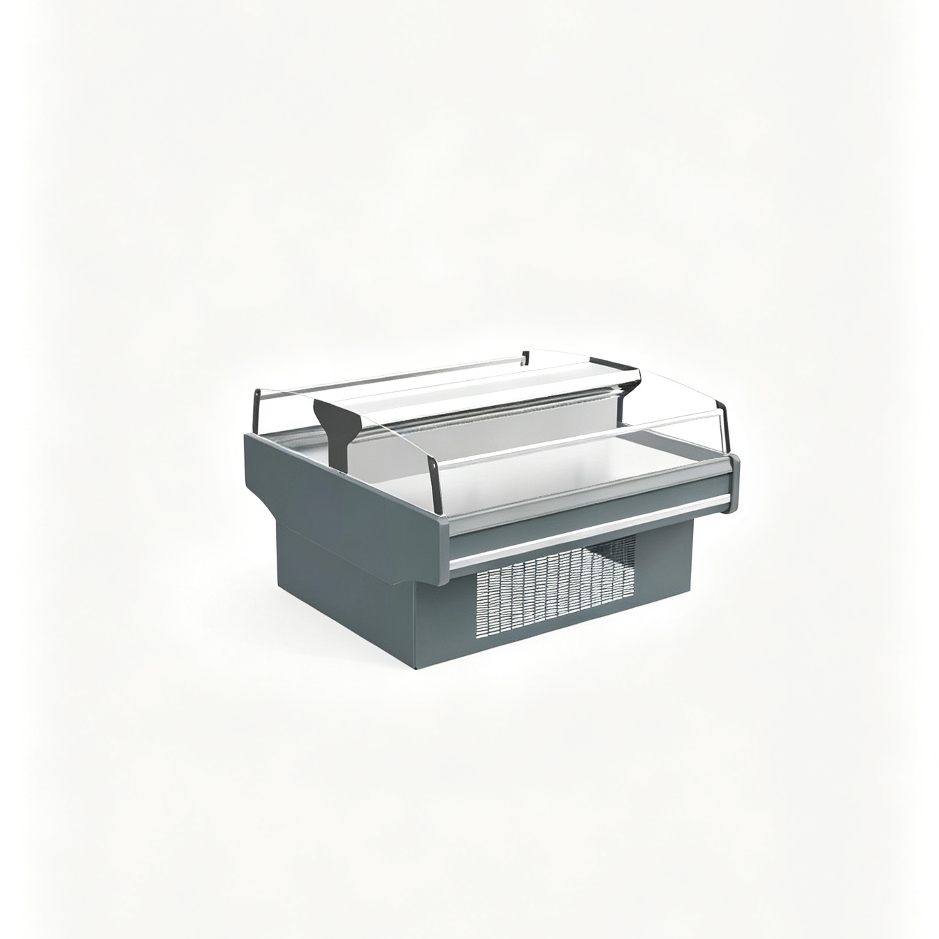 Commercial Double-Side Cut Fruit Display Chiller