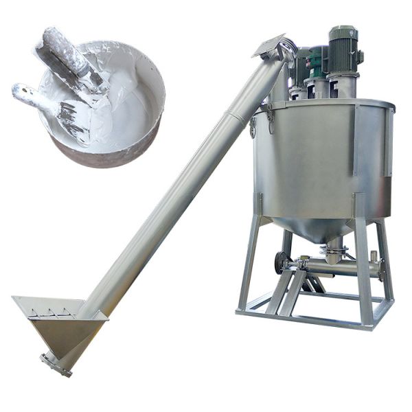 Dry Powder Mortar Production Line Sand Cement Mixer Wall Putty Mixing Equipment Ceramic Tile Adhesive Making Machine