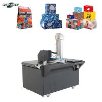 Máquina de impressão de caixas de pizza de passagem única