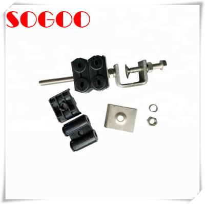 Wireless Site RF Coaxial Feeder Cable Clamp For 7/8 Coax Cable Fixing / Cable Hanger
